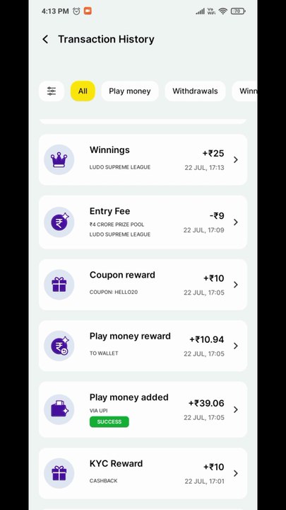 Ludo game se paise kaise kamaye Without Investment #rush #zupee