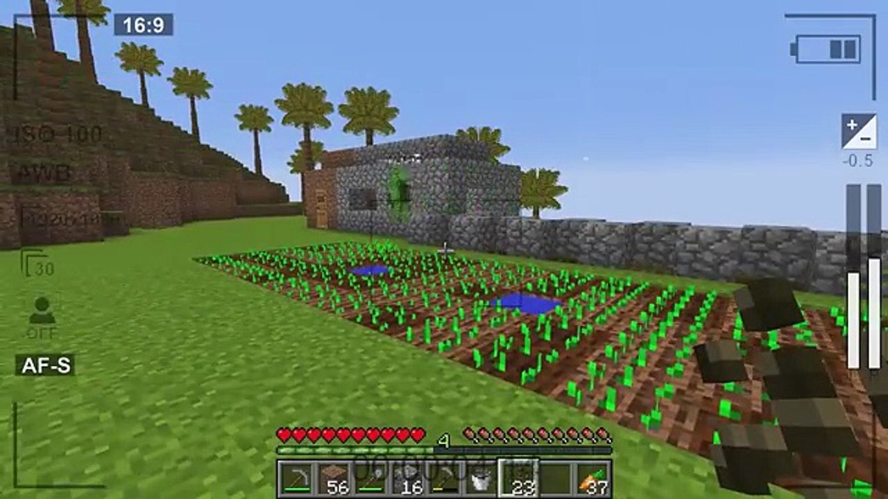 100 Days on a Volacanic Island in Minecraft