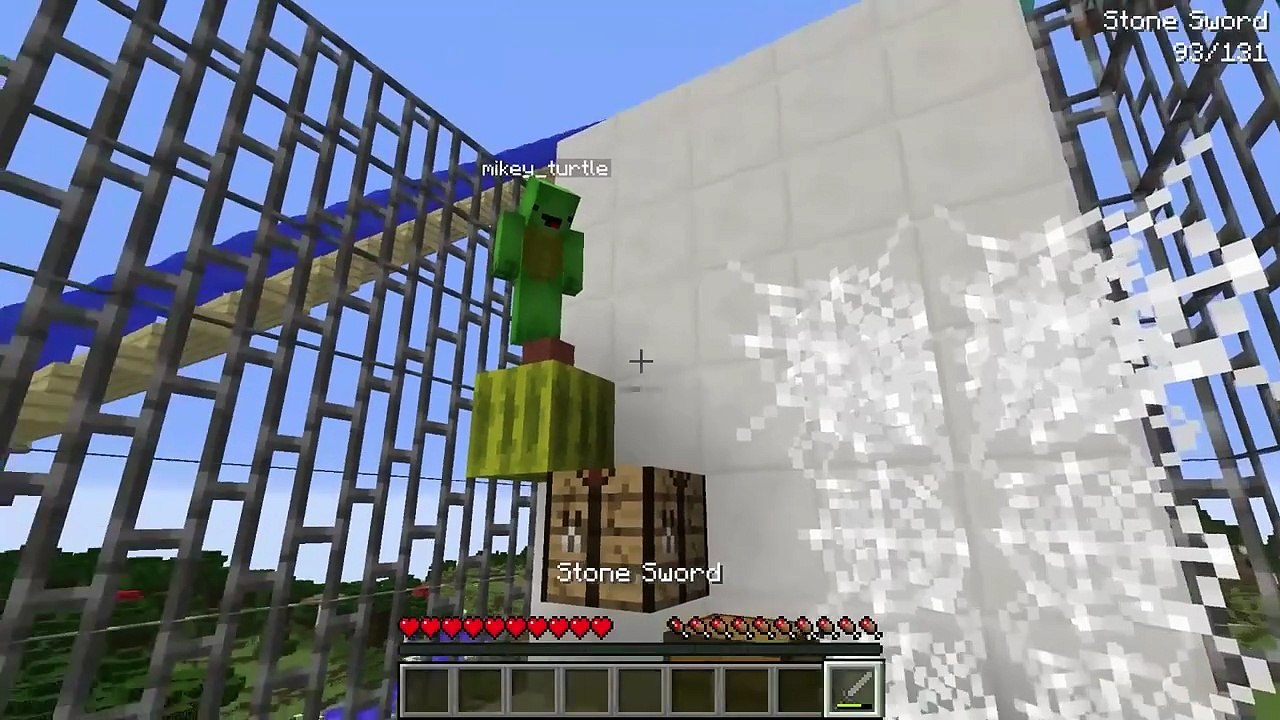 IF YOU CHOOSE THE WRONG STAIR, YOU DIE! - Minecraft