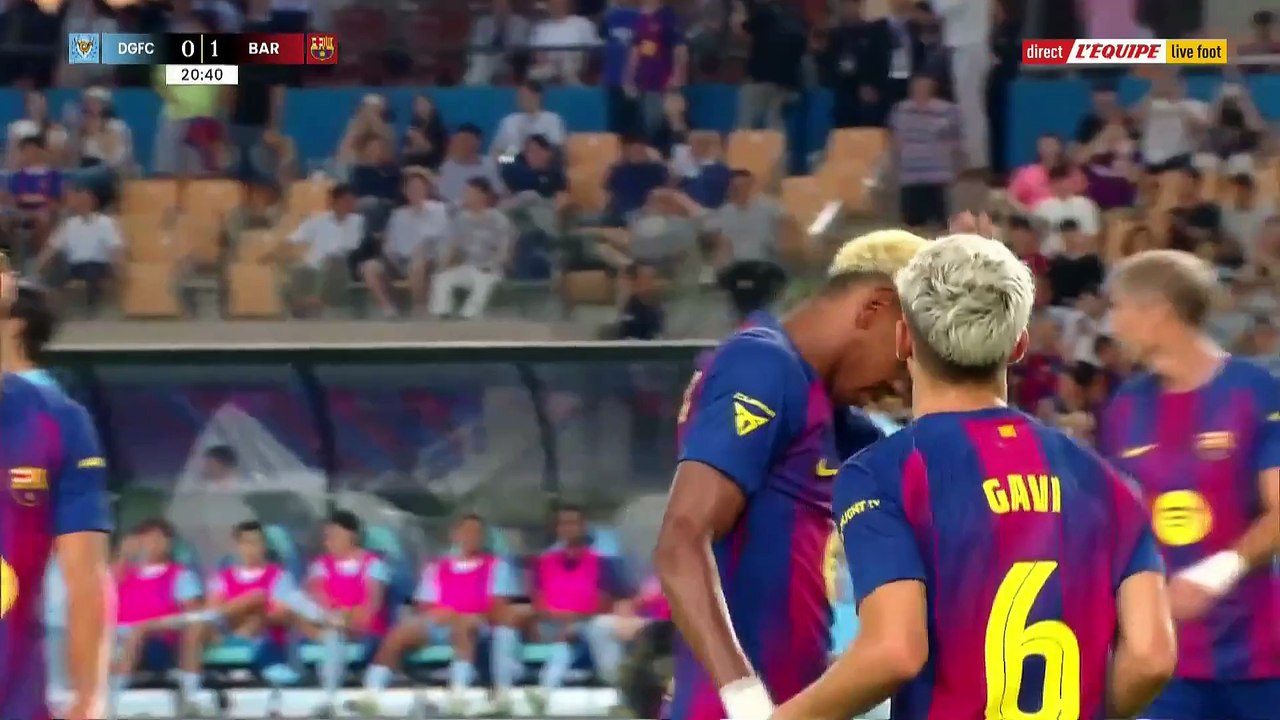 Le résumé de Daegu FC - FC Barcelone - Foot - Matches amicaux