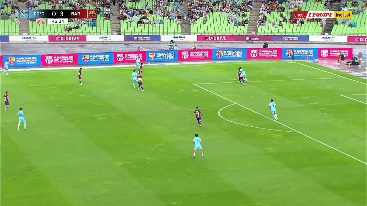 Le replay de Daegu FC - FC Barcelone (MT2) - Foot - Matches amicaux