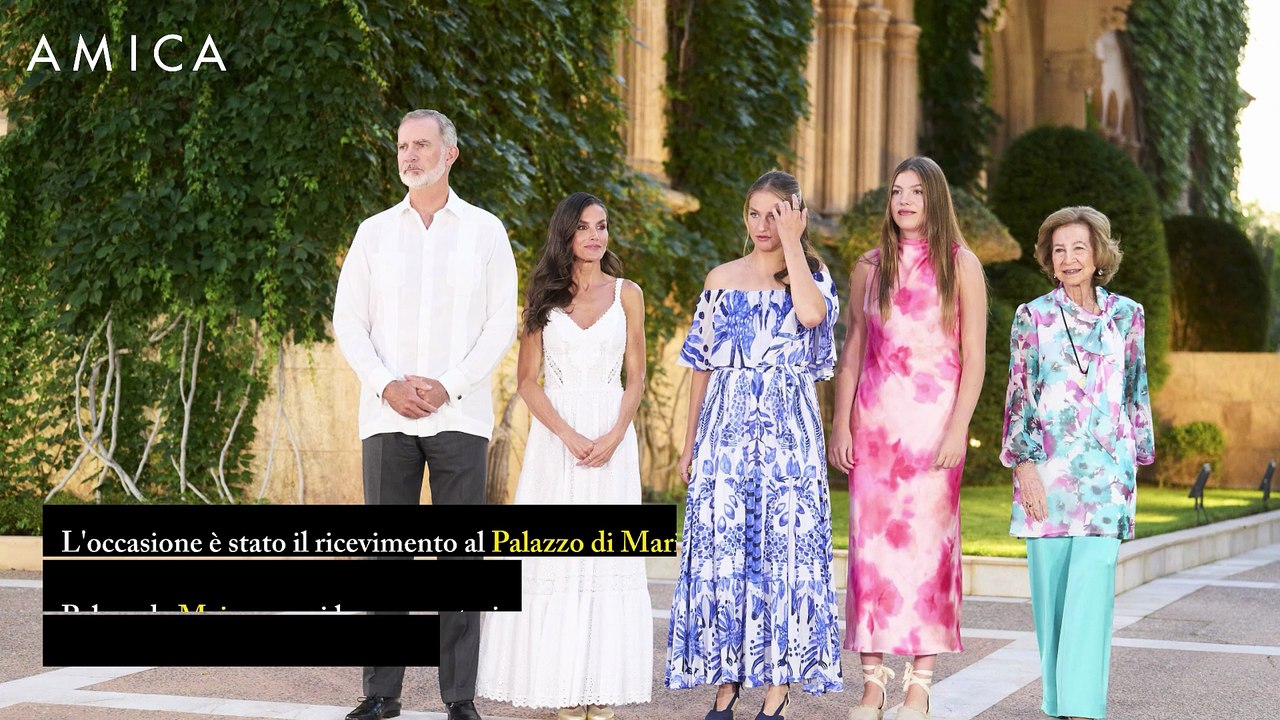 Al ricevimento a Maiorca con Leonor e Sofia di Spagna c'è anche Rafa Nadal