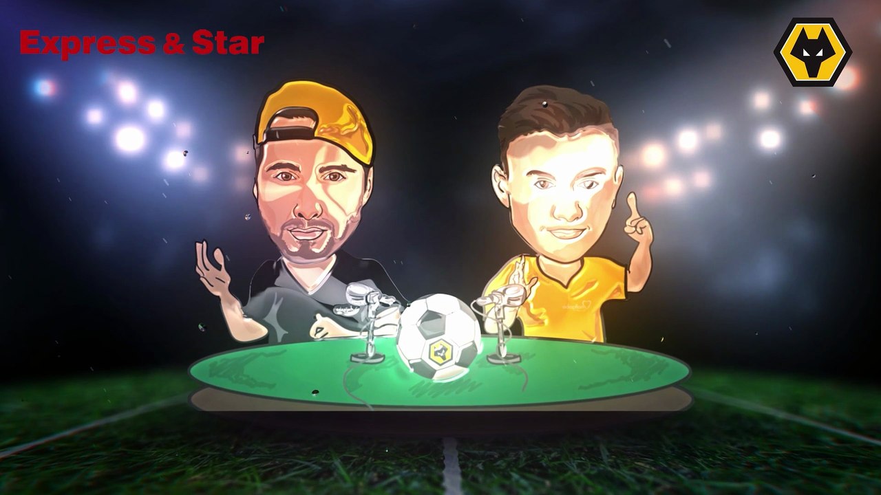 Nathan Judah and Liam Keen launch 400th Wolves poddy live at Molineux