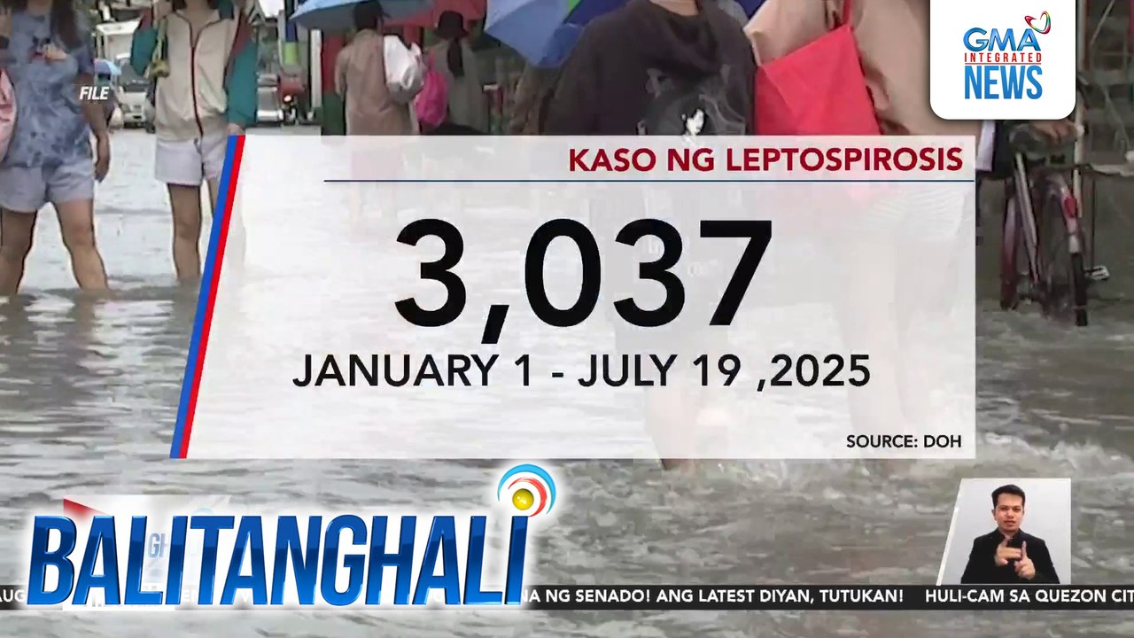 DOH - Kaso ng leptospirosis | Balitanghali