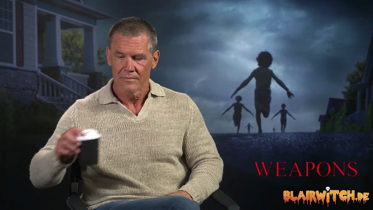 Josh Brolin WEAPONS Interview (2025)