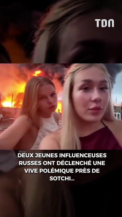 Deux influenceuses arrêtées après avoir rappé devant une raffinerie en flammes