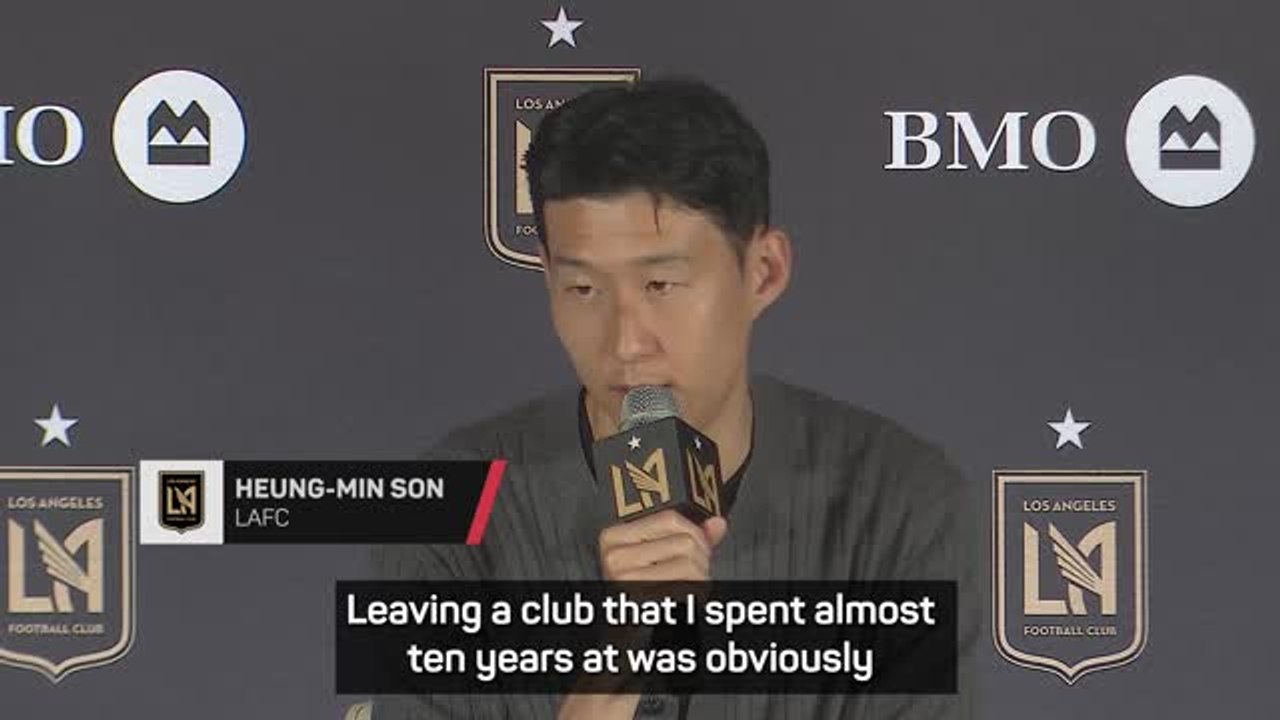 Leaving Spurs was 'very emotional' - Son