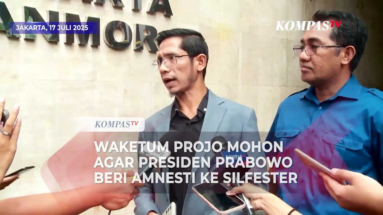 Waketum Projo Mohon Agar Presiden Prabowo Beri Amnesti ke Silfester Matutina