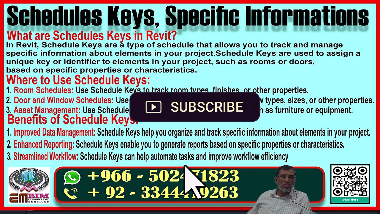 Revit Schedule Keys Unlock Efficient Data Management