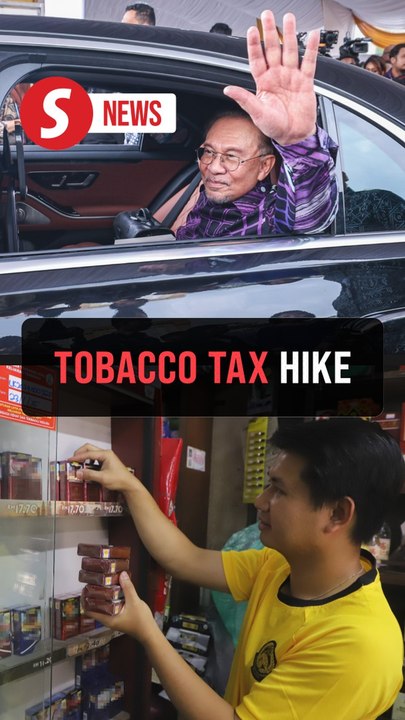 Anwar signals support for tobacco tax hike