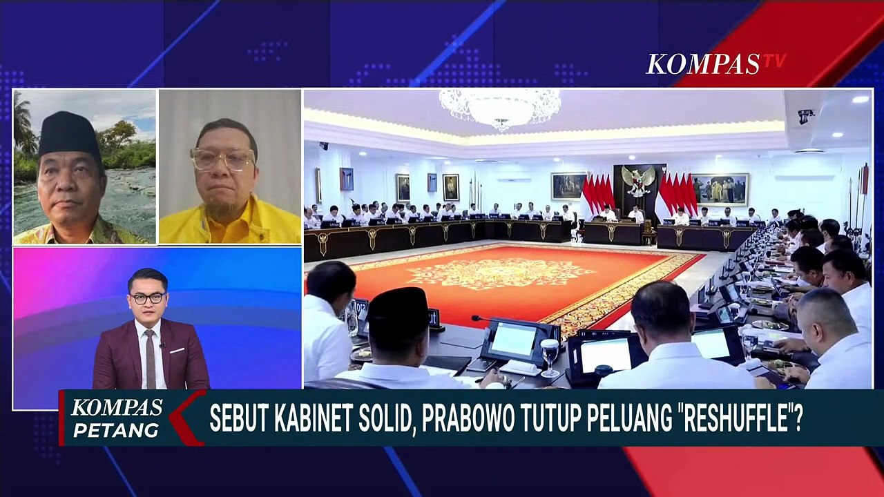 Blak-Blakan! Ray Rangkuti & Waketum Golkar Soroti Kans Prabowo 'Reshuffle' Kabinet, Ada Orang Baru?