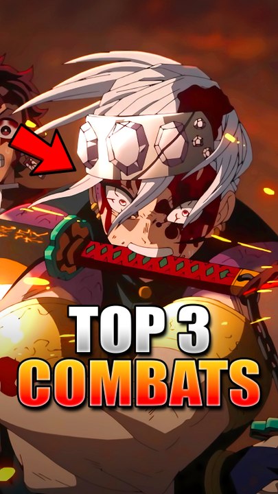 Top 3 des combats de Demon Slayer ⚔️