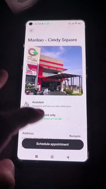 appointment schedule