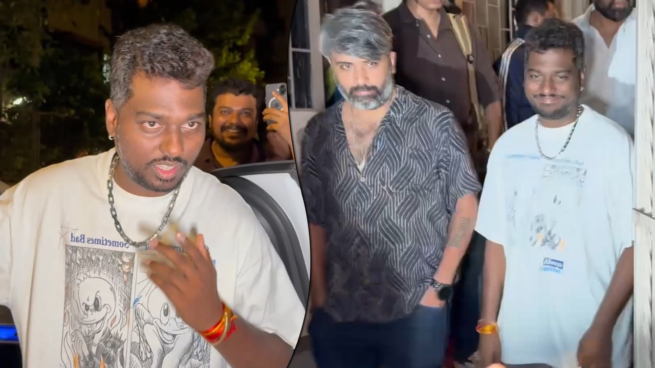 'Jawan' Director Atlee Kumar Faces Paparazzi Mob Outside Dubbing Studio In Mumbai