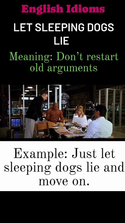 learn English idioms, English idioms Meaning with example