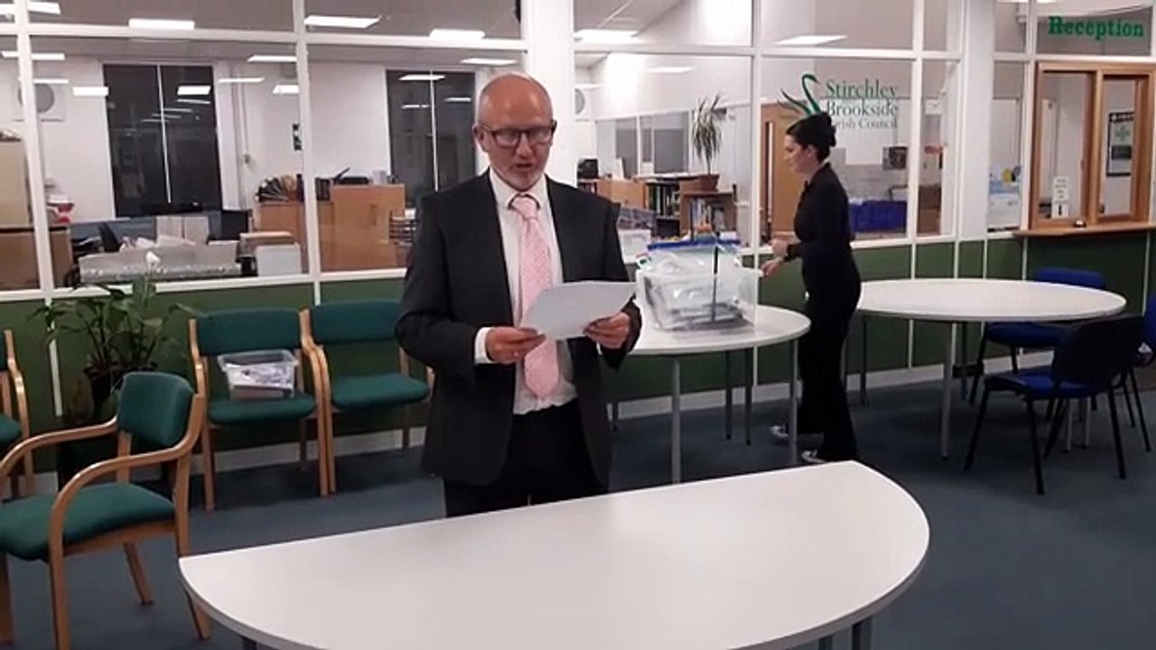 Conservative Tom Wust wins Stirchley parish by-election