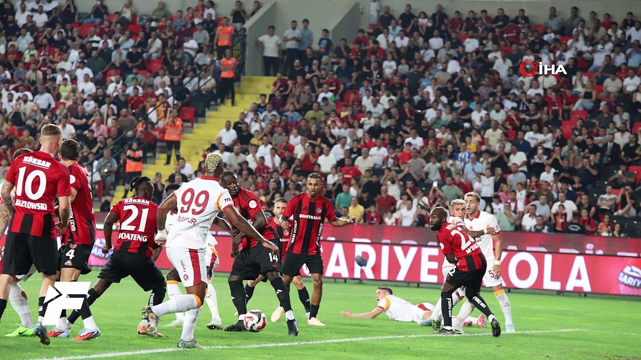 Gaziantep FK - Galatasaray maçı (VİDEO)