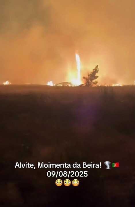 tornado de fogo