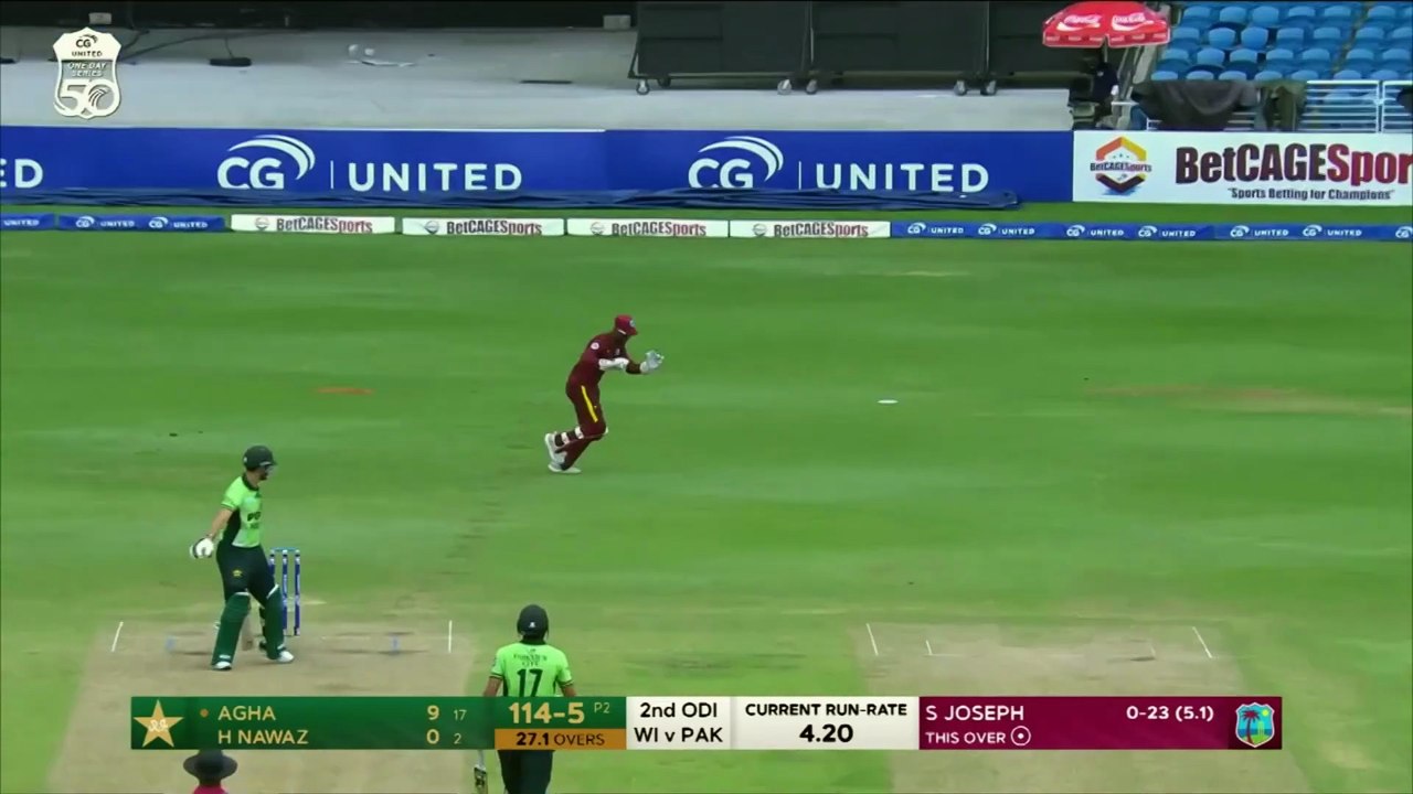 WI VS PAKISTAN 2ND ODI