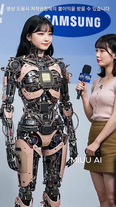 😱 AI's conquest dance appears #aiart #robot #short