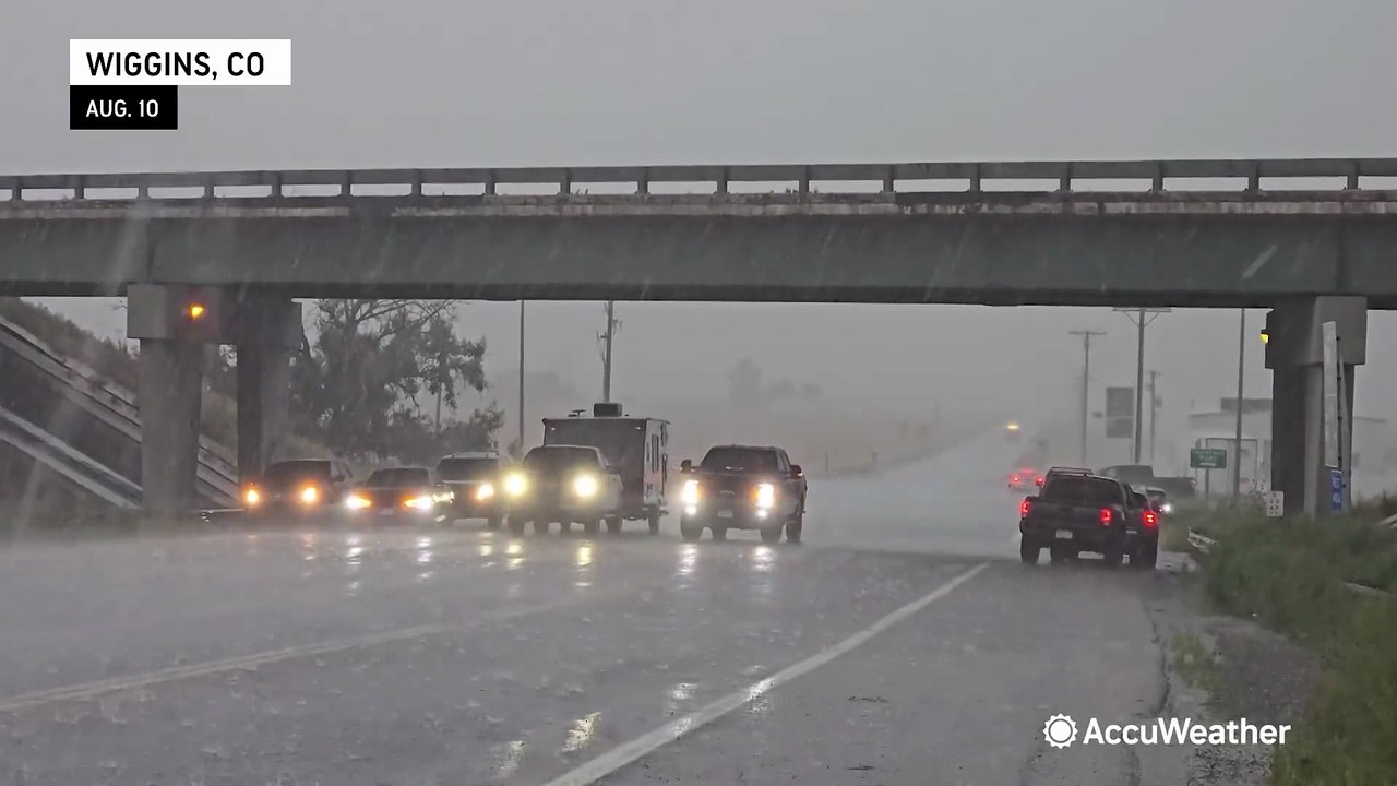 Hail hammers Colorado