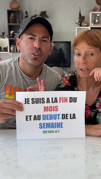 Qui avait trouvé ? 😅