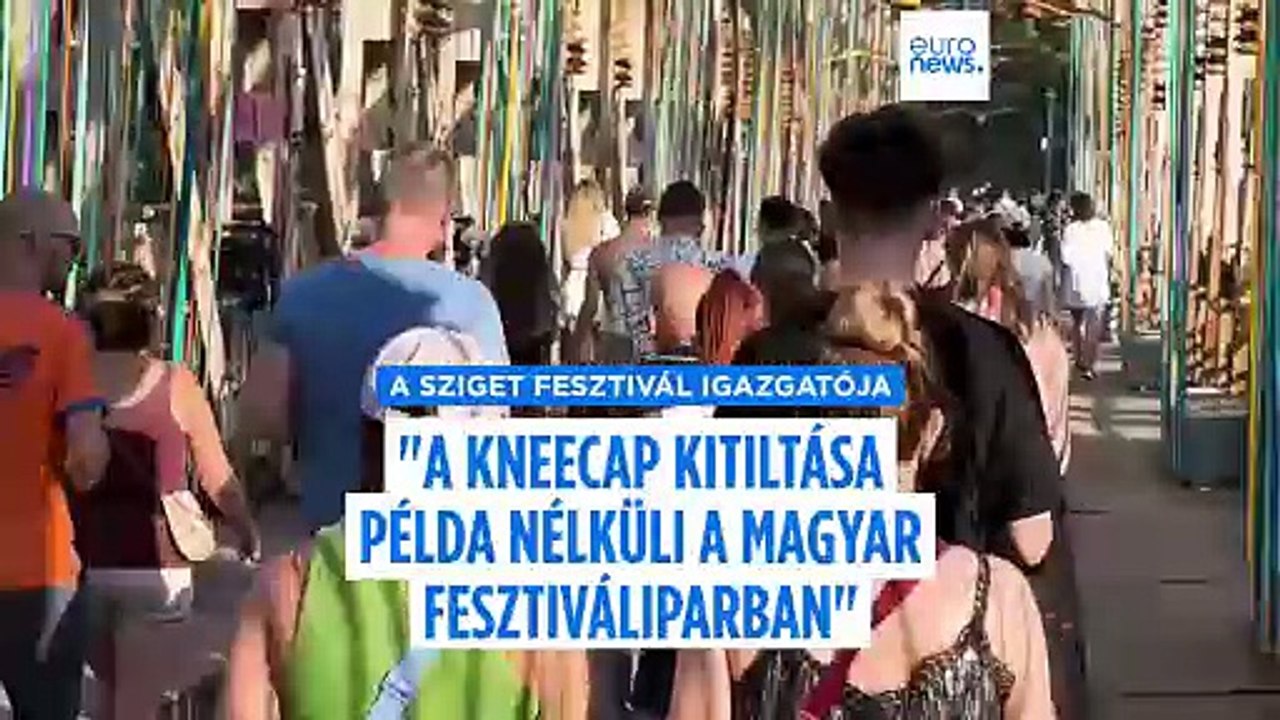 Példátlannak véli a Kneecap kitiltását a Sziget Fesztivál igazgatója