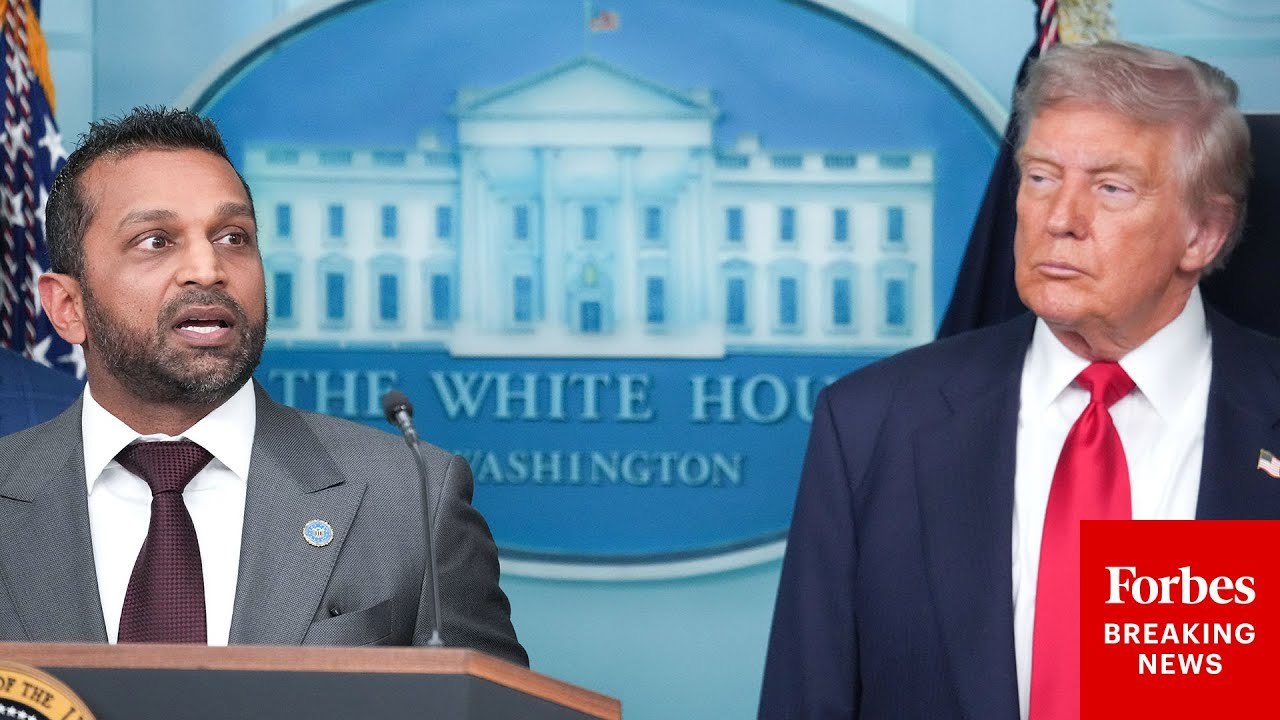 FBI Director Kash Patel Discusses Trump's Federal Takeover Of Washington, D.C., Police