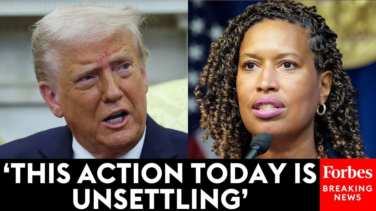 Washington, DC Mayor Bowser Holds Briefing After Trump Takes Over DC Police