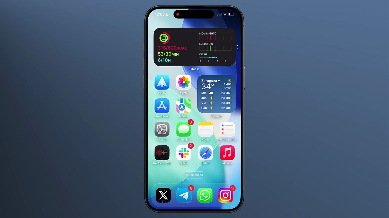 Animaciones iOS 26 beta 6
