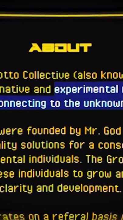 Un recoin étrange d'INTERNET...