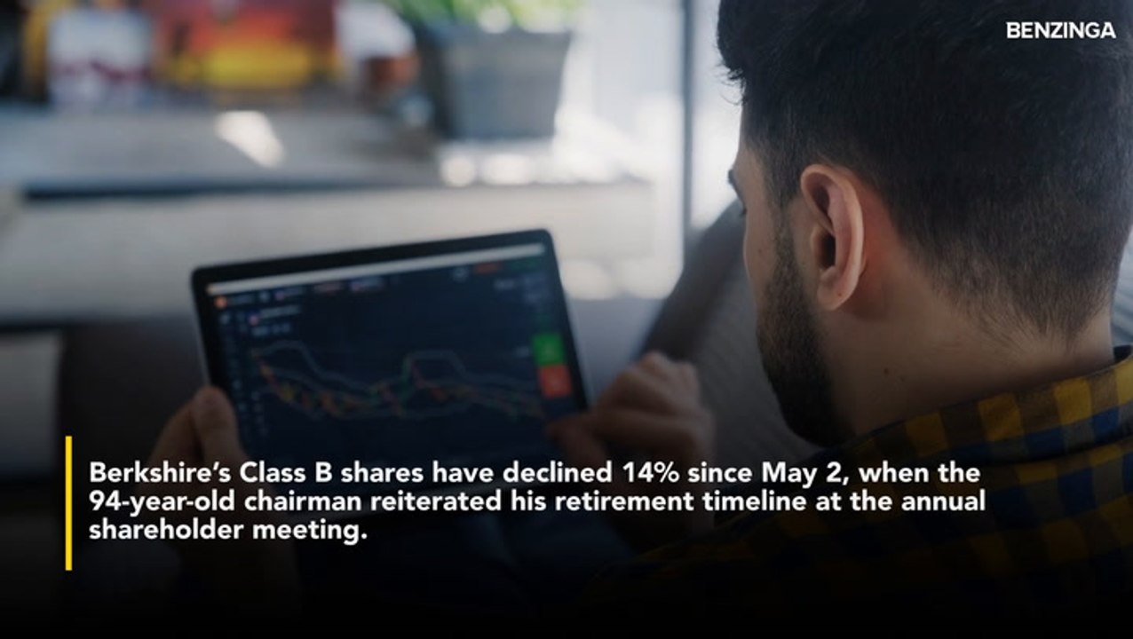 Warren Buffett's Berkshire Hathaway Lags Market By 25% Since Exit Announcement, Worst Gap Since 2020