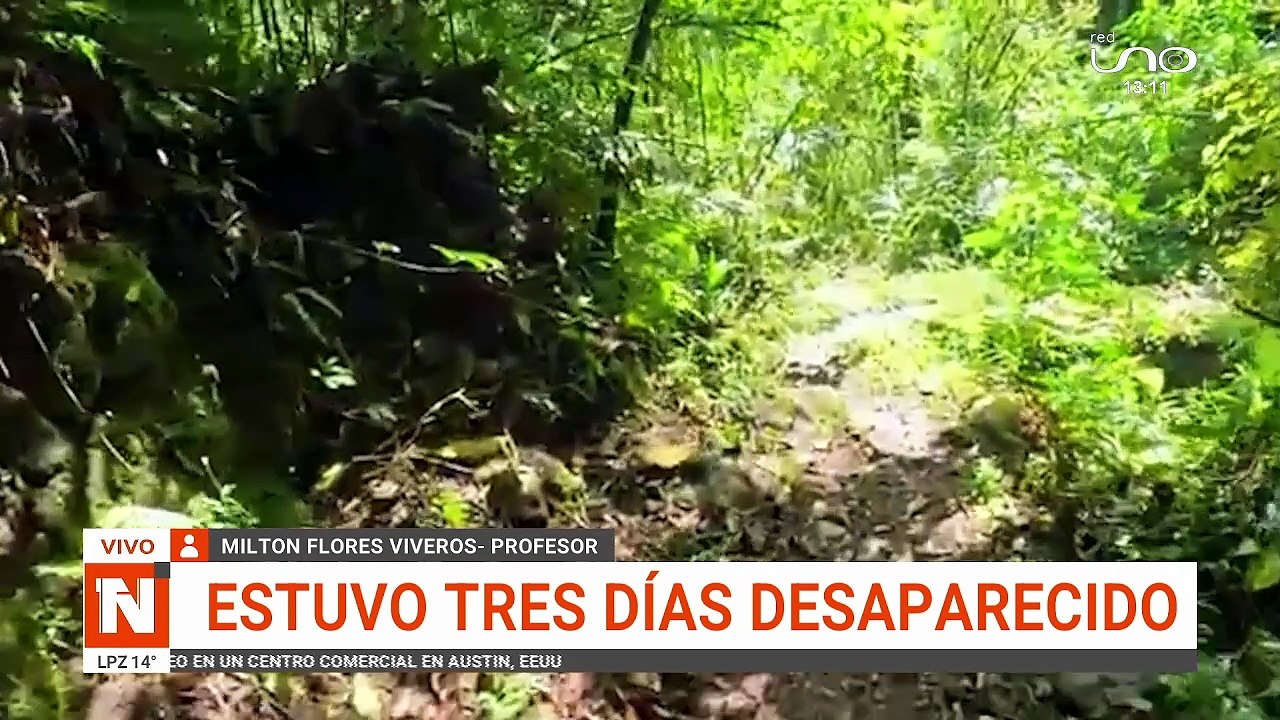 RELATO DE PROFESOR PERDIDO