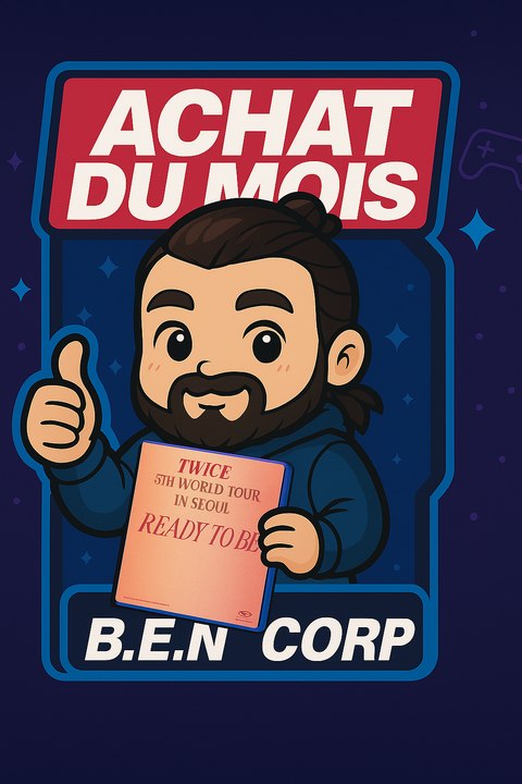 Achats du Mois – Août 2025 🌟🛒  Bluray Concert twice