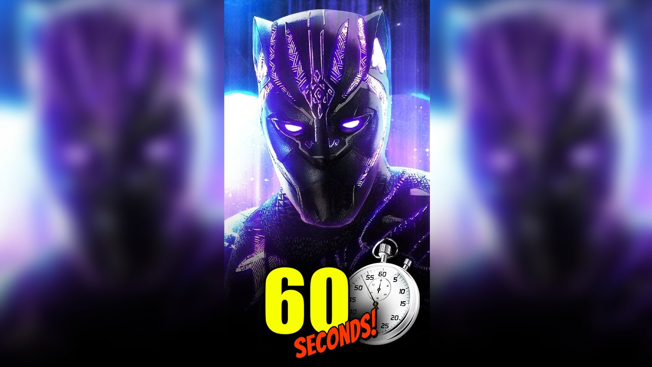 BLACK PANTHER dans le MCU en 1 MINUTE !