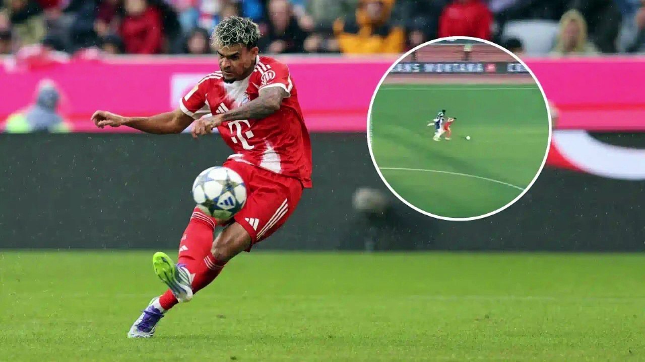 Luis Díaz volvió a jugar con el Bayern Múnich y deslumbró con su velocidad