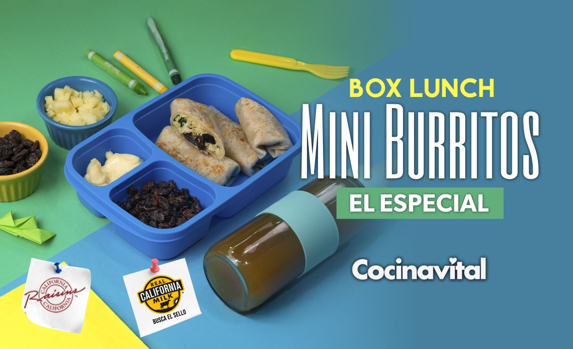 Box Lunch El Especial: Mini burrito de pollo
