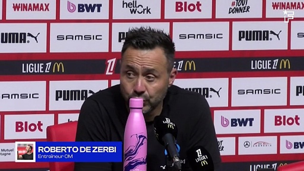 La réaction de Roberto De Zerbi