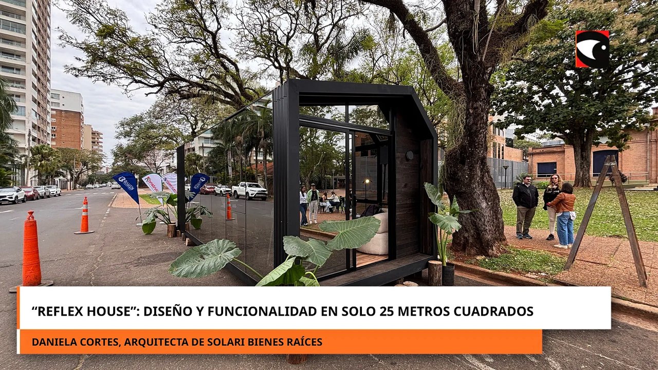 Reflex House, diseño y funcionalidad en solo 25 metros cuadrados