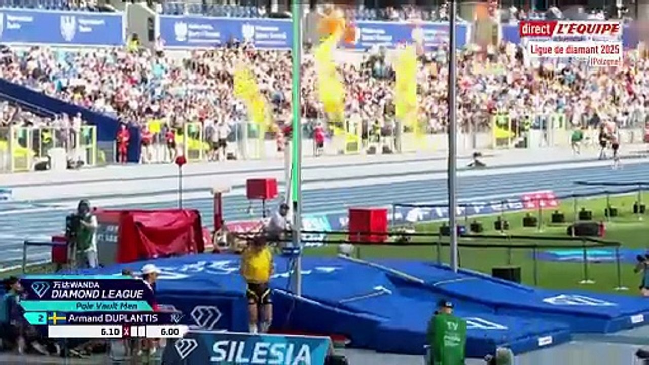 Quatre jours après avoir battu son record du monde, Mondo Duplantis remporte le meeting de Silésie - Athlé - Ligue de diamant