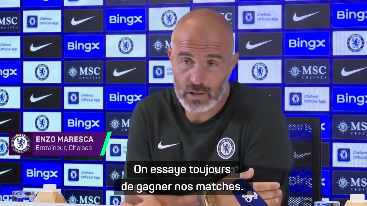 Maresca : "On va s'améliorer"