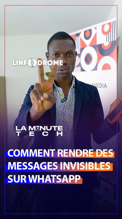 ASTUCE POUR RENDRE SES MESSAGES INVISIBLES SUR WHATSAPP