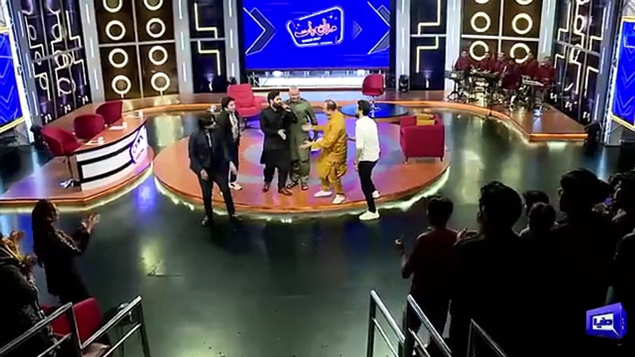 Mazaq raat show with Imran Ashraf