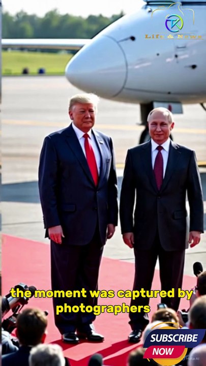 Trump & Putin Meet in Alaska Red Carpet Handshake Sparks Global Attention!