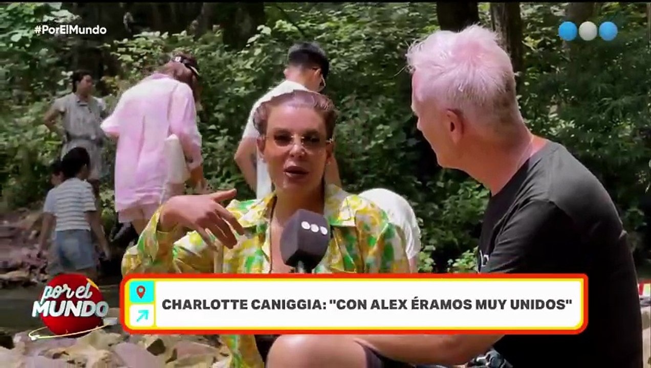 Charlotte Caniggia habló del distanciamiento con su hermano, Alex