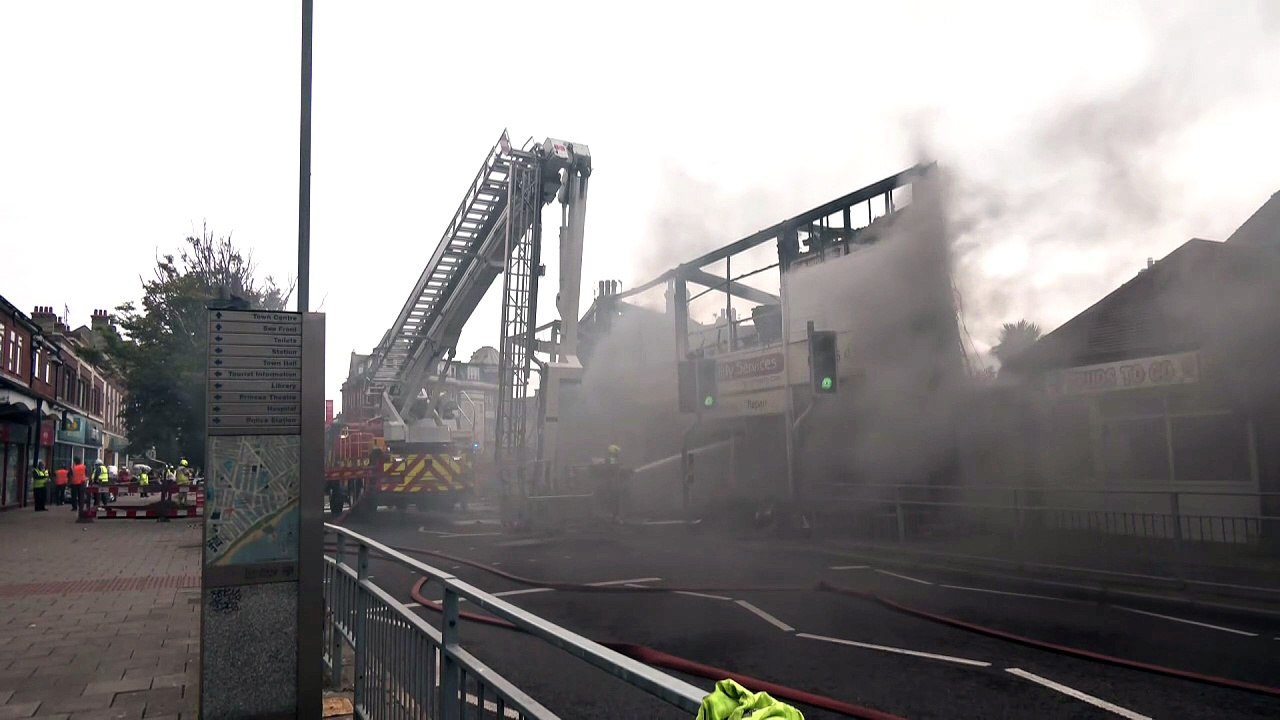 Fire destroys mobility store in Clacton