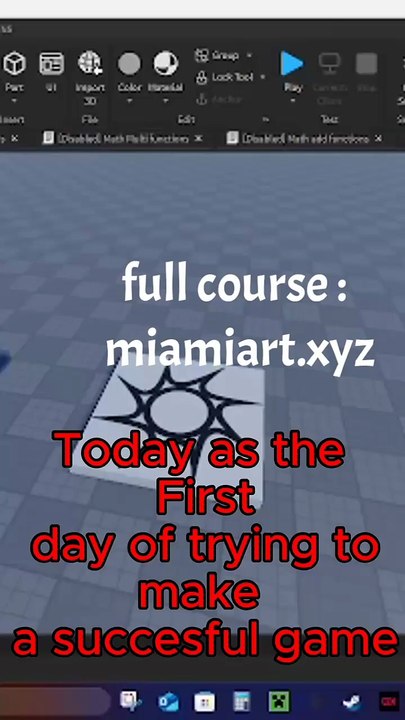 How to Code a Roblox Game in 2025 | Roblox Studio Tutorial for Beginners #Roblox #GameD#Roblox