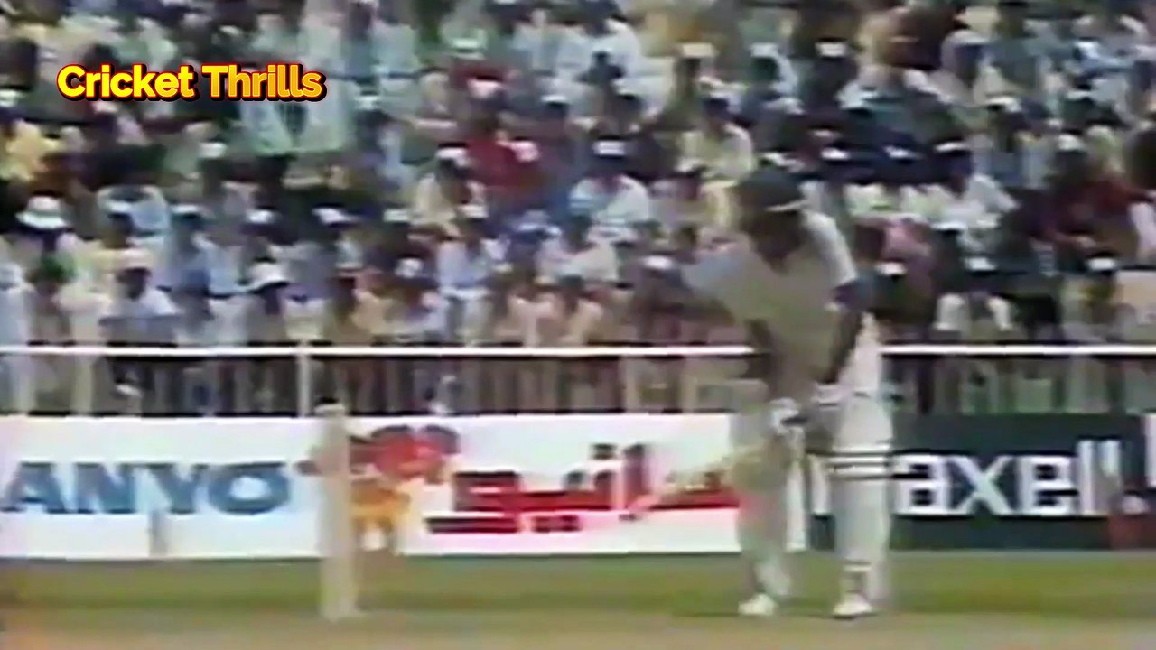 Shahid Mehboob 18 off 23 balls 1 Four vs Sri Lanka 1st Match, Sharjah, April 06, , Rothmans Asia Cup 1984