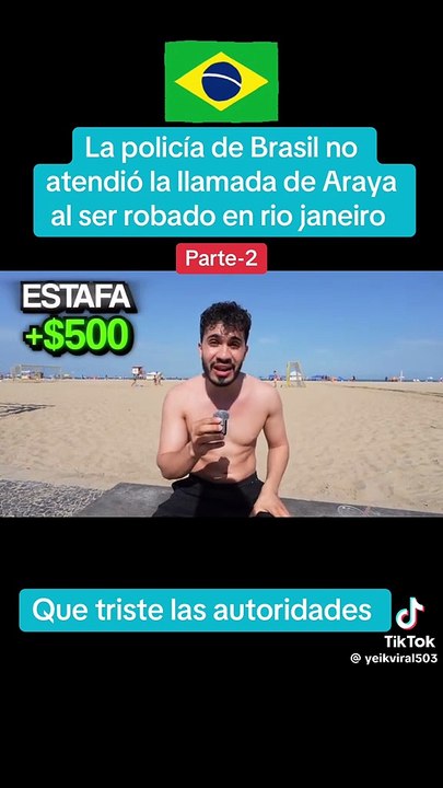 Estafa a Araya Vlogs