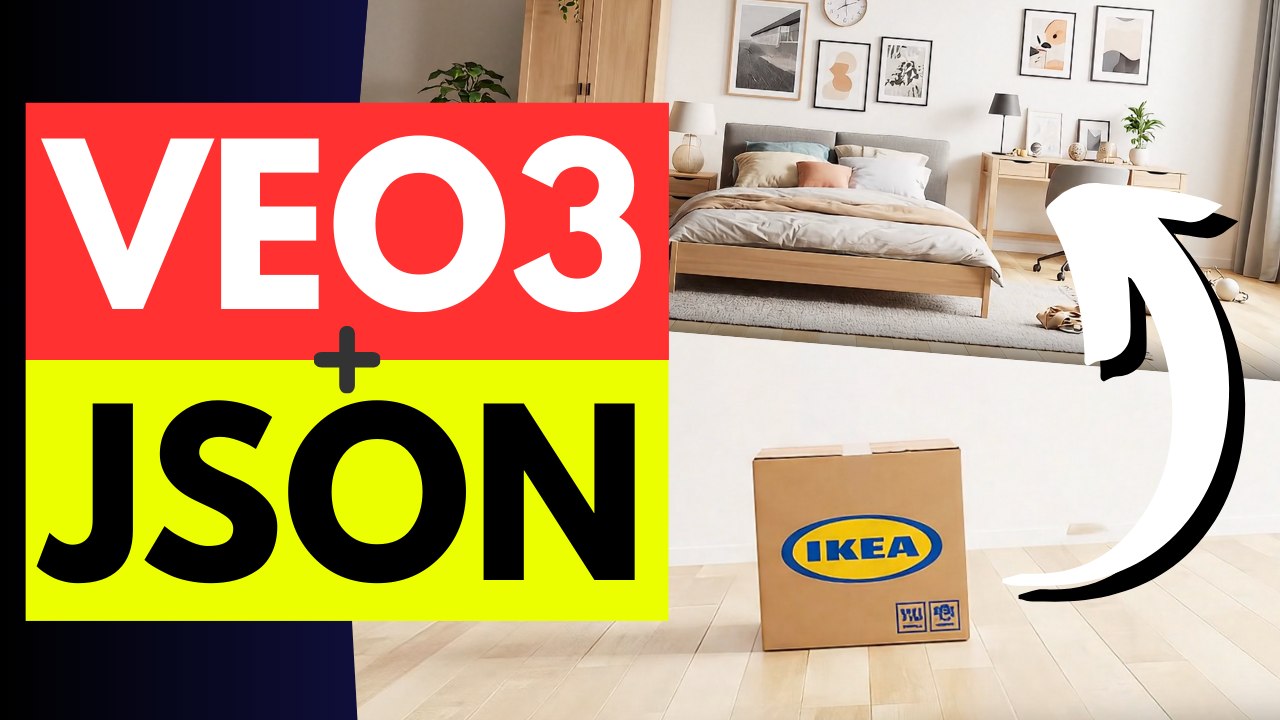 Créer des PUBS IA : VEO 3 + Prompt JSON